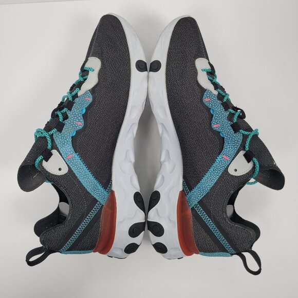 Nike React Element 55 SE Men's Blue Grey Sneakers CD21530-001US Size 10.5 - Picture 6 of 8
